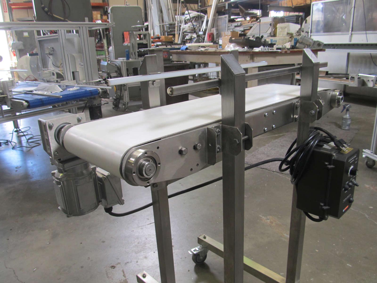 Stainless Steel Belt Conveyors – JR Technical